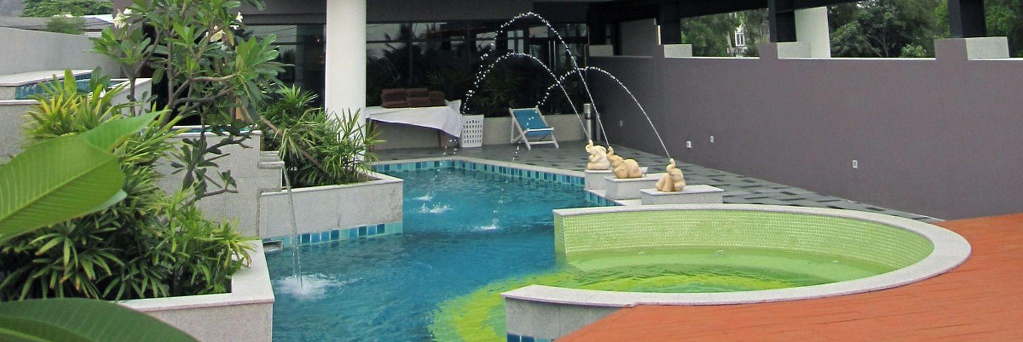 The Sez Hotel Bangsaen Exterior foto